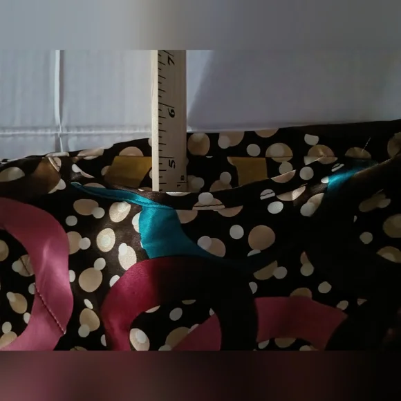 Zadie B's Colorful Women's Blouse Polyester Sz 3x - Picture 6 of 9